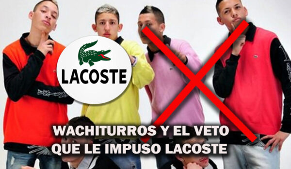 Wachiturro reveló qué pasó con Lacoste y la ropa que usaba el grupo.